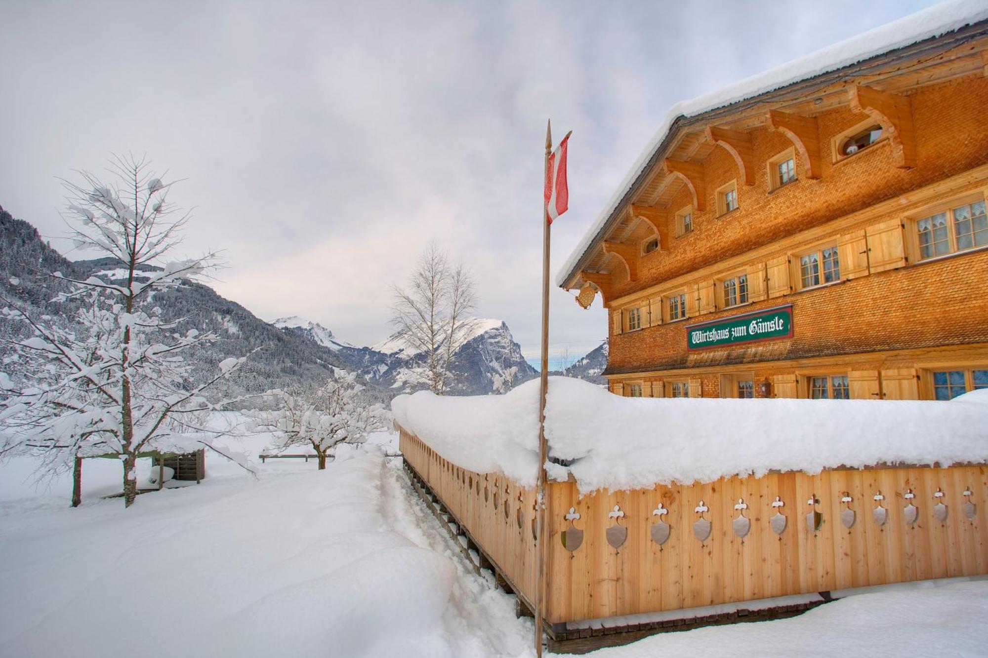 Gaemsle Hotel, Wirtshaus & Mehr Schoppernau Luaran gambar