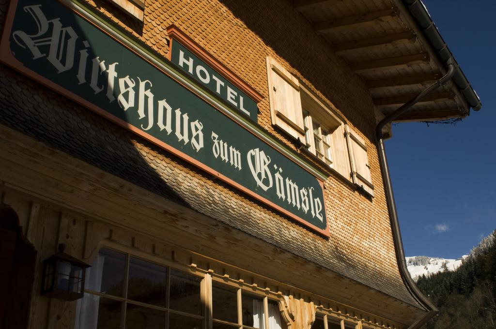 Gaemsle Hotel, Wirtshaus & Mehr Schoppernau Luaran gambar