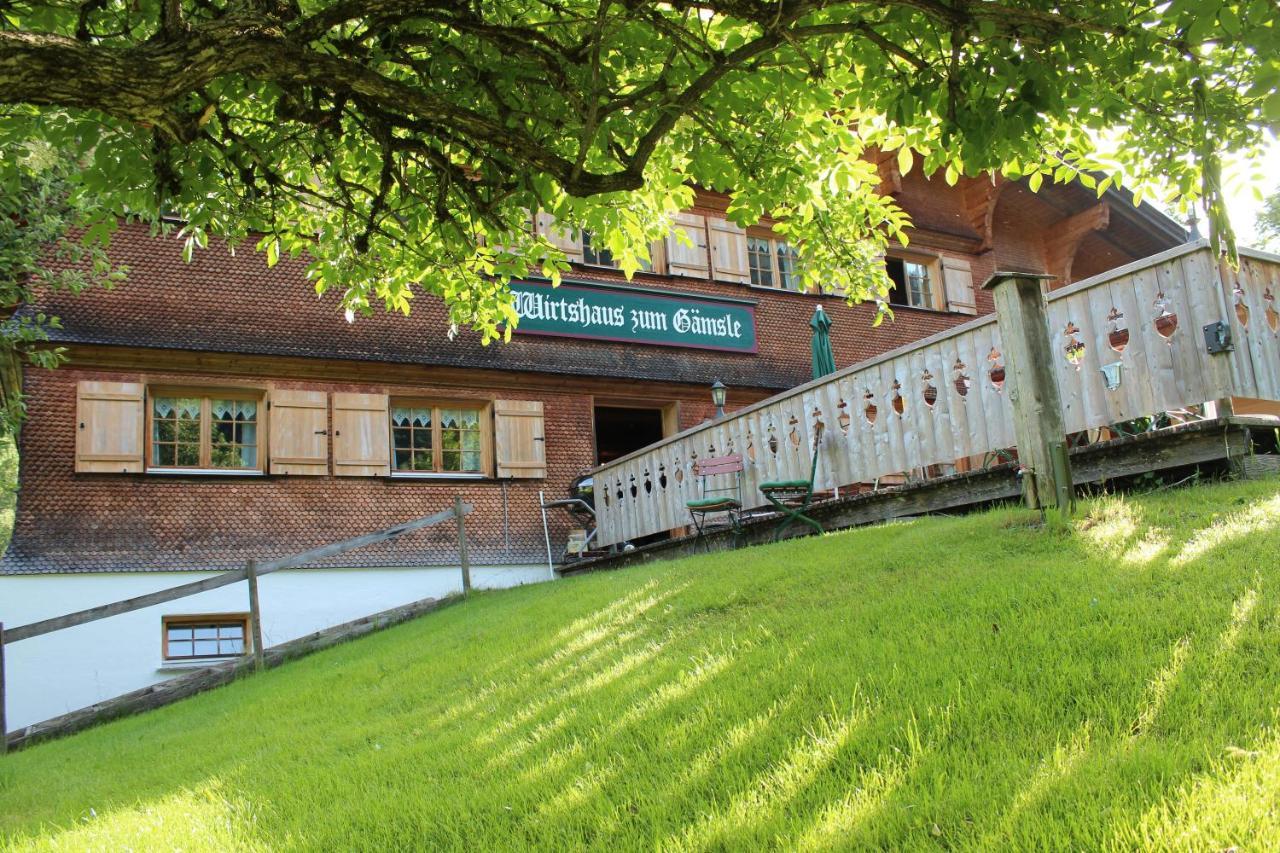 Gaemsle Hotel, Wirtshaus & Mehr Schoppernau Luaran gambar